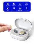 Audífonos en miniatura, carga duradera en el compartimento de carga, cómodos de llevar y sonido claro